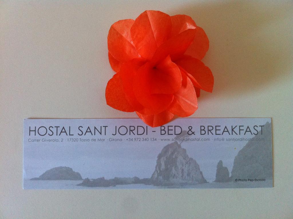 Hostal Sant Jordi Tossa de Mar Luaran gambar